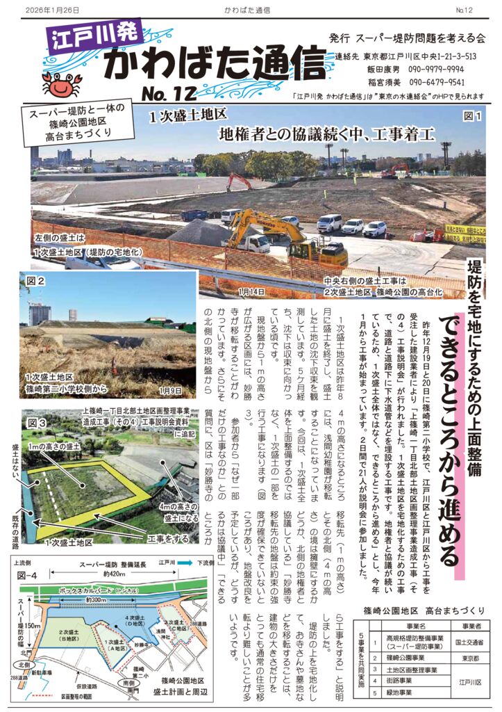 かわばた通信No12-1面のサムネイル